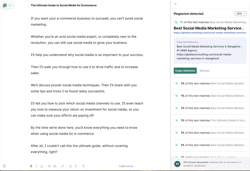 Grammarly-Premium-document-plagiarism-results