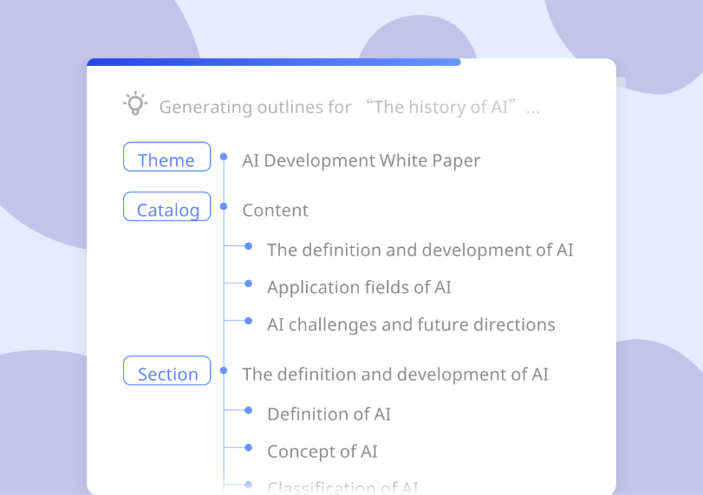 Auto Generate Presentation Outlines