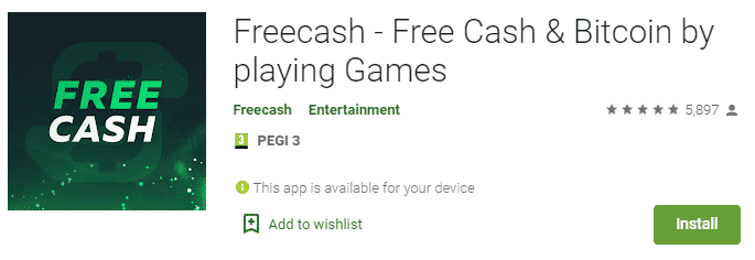 You can download the Freecash app for Android and iOS devices.
