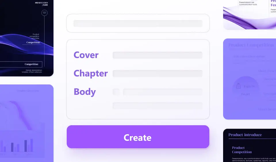4. AI-Powered Presentation Creator
Creating a professional presentation used to take hours. With WPS Office's AI Slide Generator, you can type a topic or paste an outline and let WPS AI build a fully designed, visually polished presentation for you in seconds.
You can then customize the layout, colors, and content — or simply use it as-is. This is a huge time-saver for business owners, students, and content creators who need to produce slides quickly without design skills.